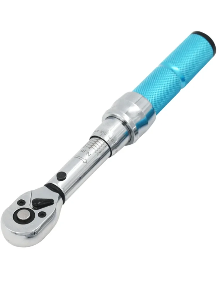 1-6Nm 1/4 Square Drive Torque Wrench 0.5-500N.m Accuracy 3% Car Bike Repair Hand Tools Spanner Two-way Ratchet Key