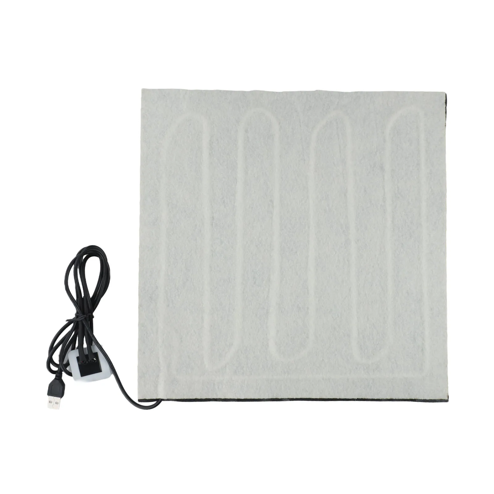 30x30cm Portable Heating Pad Lightweight And Portable Three-Speed Temperature 30cm Heating Pad Black Waterproof Fabric