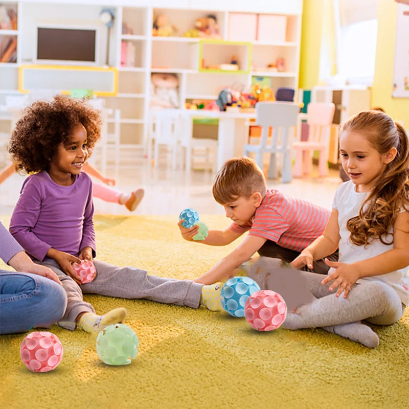 Ventosa de bola de descompresión 3D, ventosa mágica de descompresión, juguete de silicona, juguete de descompresión