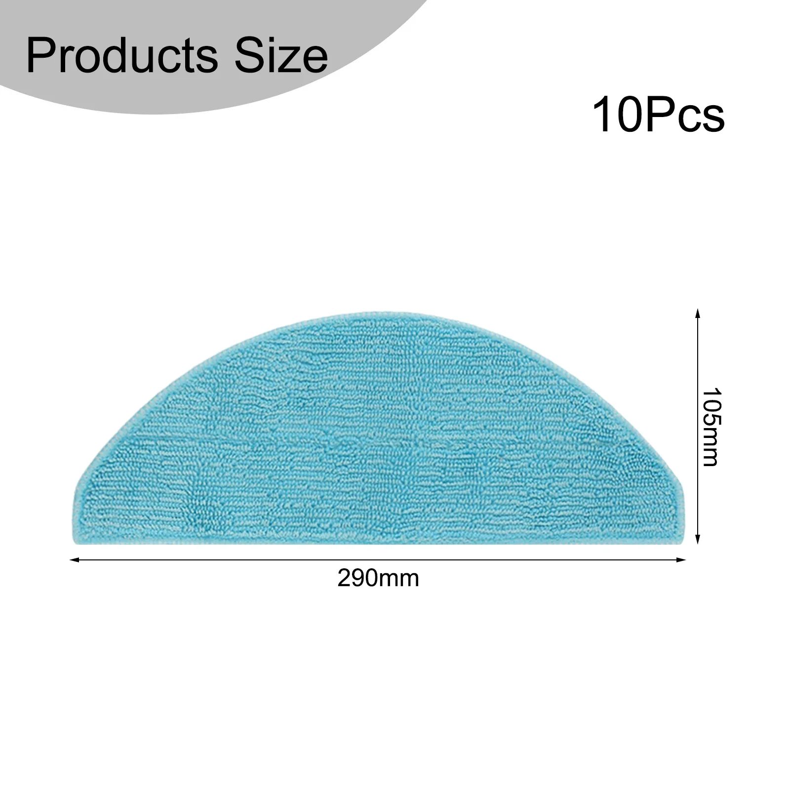 4/10 قطعة وسادة الممسحة القماش ل Blaupunkt ل Bluebot الدقة زائد جهاز آلي لتنظيف الأتربة قطع غيار استبدال الملحقات