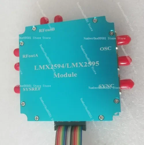 

Плата синтезатора частоты LMX2594 LMX2595, фазовый генератор PLL, источник высокочастотного микроволнового сигнала 10МГц-20ГГц; LBW11