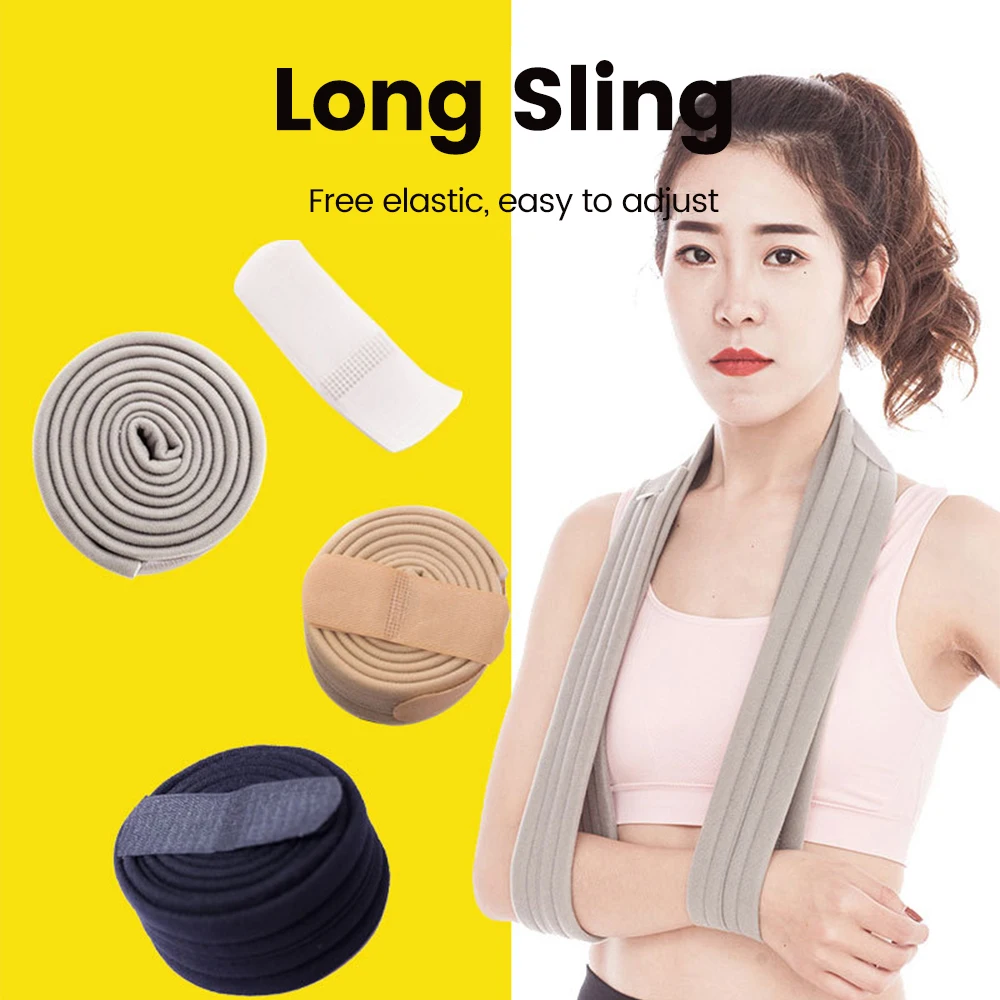 1Pcs Arm Sling - Adjustable Lightweight Comfortable Shoulder Immobilizers Arm Sling Shoulder Support for Injured Arm Hands Elbow