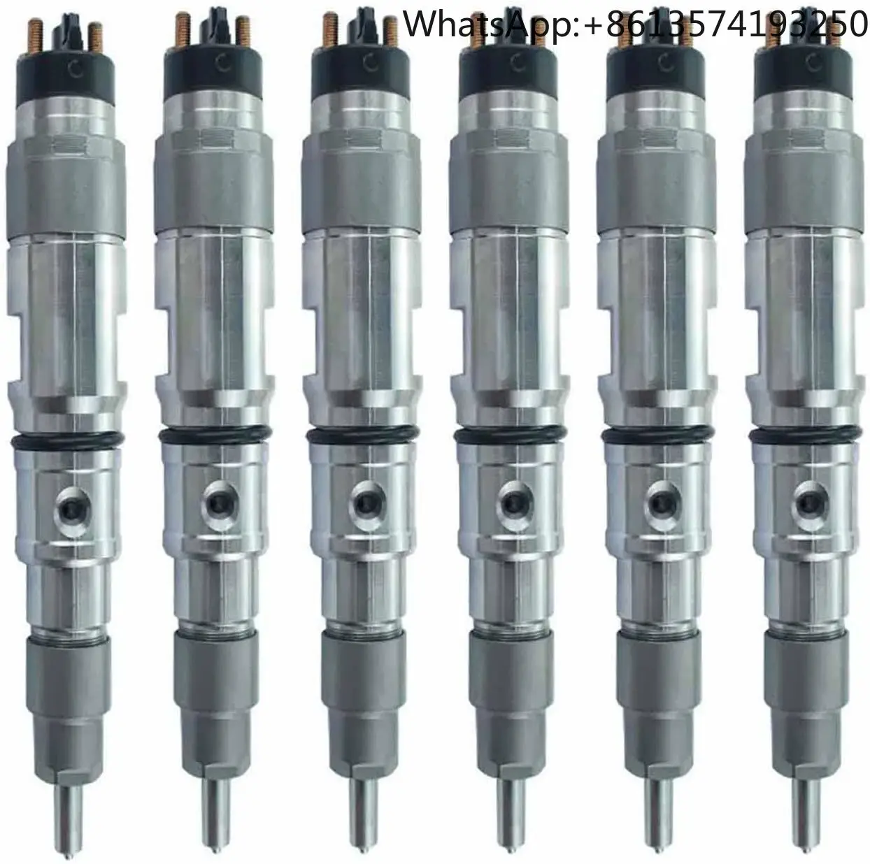 

6 PCS Fuel Injector 65.10401-7001C 0445120040 Compatible with Daewoo Doosan DL08 DX300 DX340