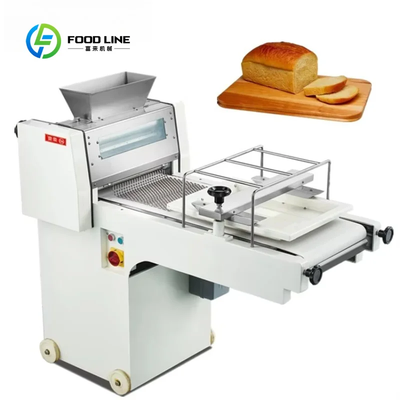 Bakery Shop Automatic Bread Moulder Machine Custom Dough Rolling Shaping Equipment for Daily Bread Processing