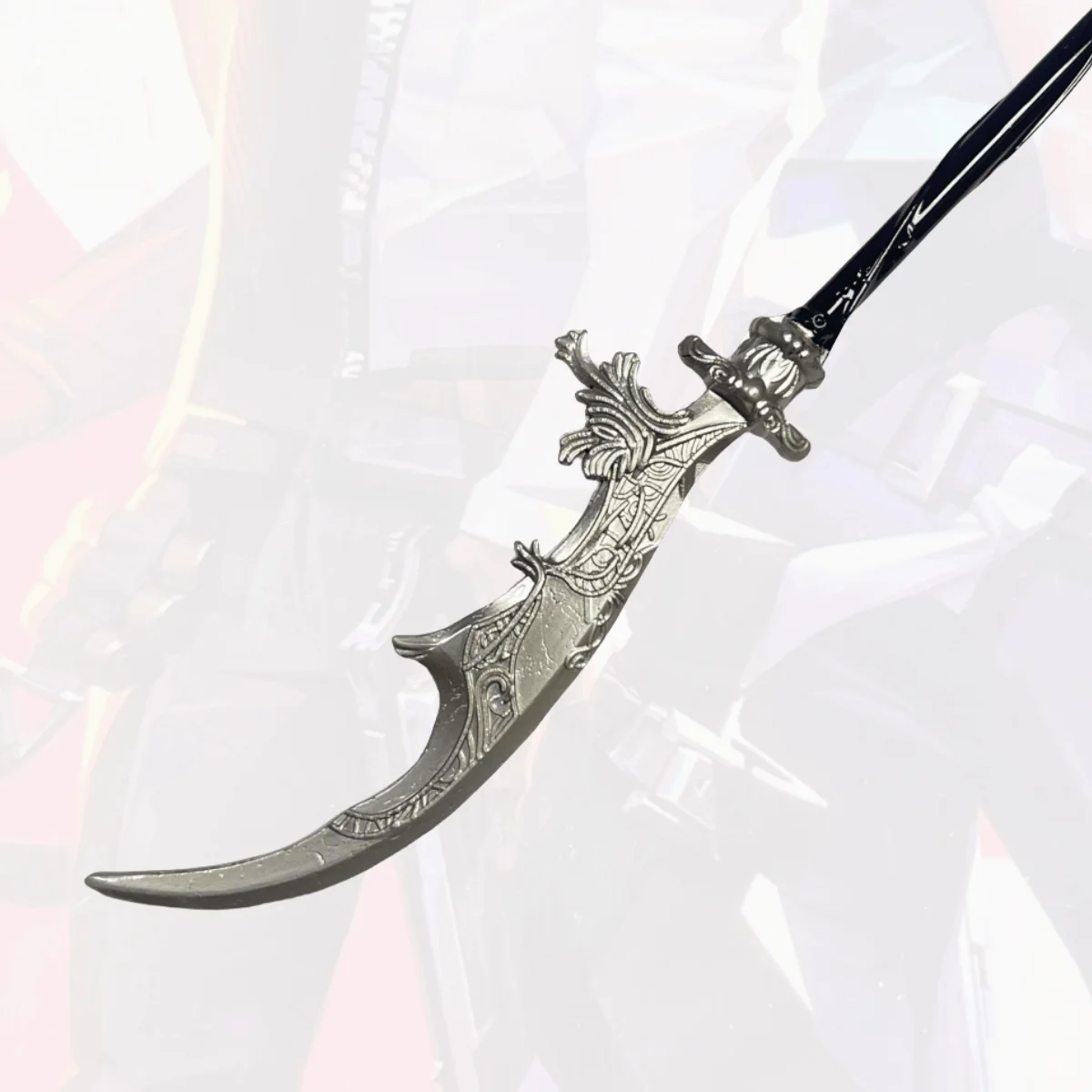 8.6 بوصة إلدن لوريتا الحرب المنجل معدن كاتانا السيف الساموراي صابر النينجا سكين اليابانية كاتانا صابر تأثيري اكسسوارات الدعامة لعبة