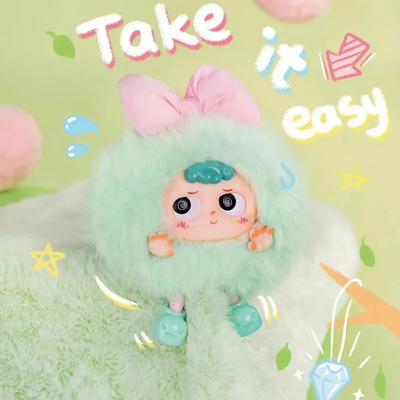 Nowe Oryginalne Figurki Baby Three Heyme Little Dear Series Blind Box Zabawki Zawieszki Dla Dzieci Kawaii Trendy Mystery Box Dekoracje Prezenty