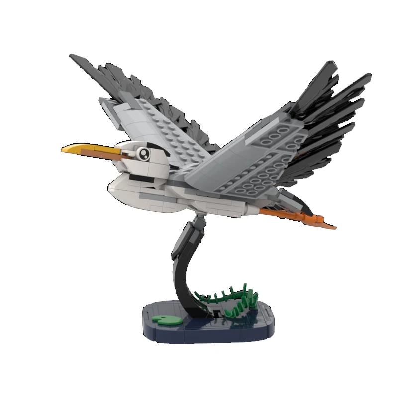 Creatieve vakantiecadeaus met kleine deeltjes voor het monteren van bouwstenen, MOC-dieren, vogels en andere dierentypes
