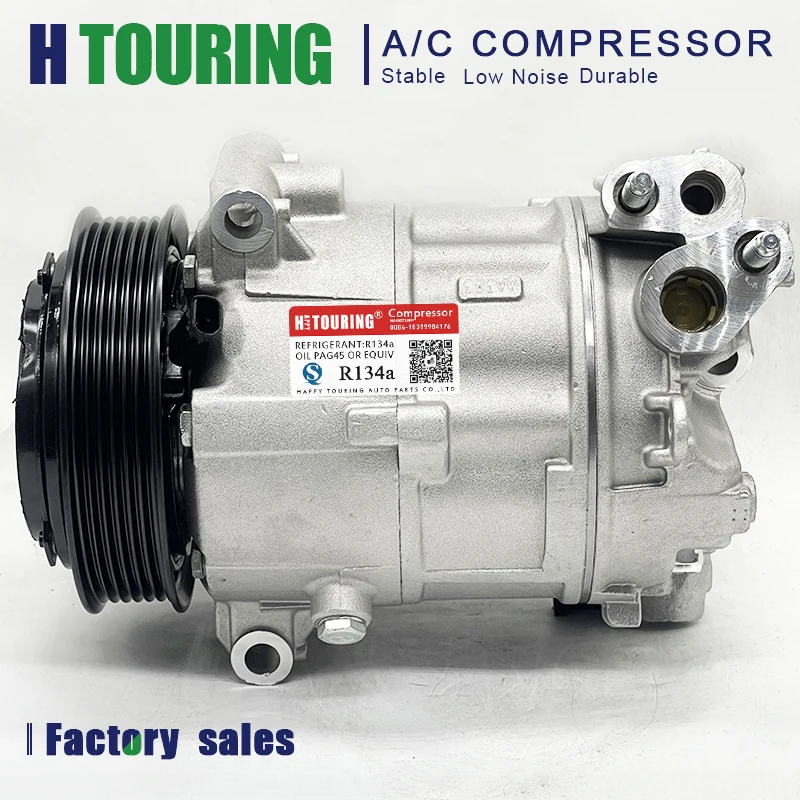 A/C AC Compressor for for Chrysler Pacifica Voyager 68225206AB 68225206AA 68225206AD 68261039AA 68261039AC 68225206AE 68261039AD