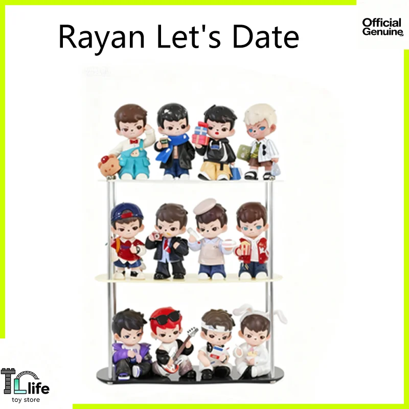 Caja ciega de la serie TNT Rayan Let's Date, bonitas figuras de Anime, caja misteriosa, caja sorpresa, modelo de decoración de moda, juguete para regalo para niño y niña