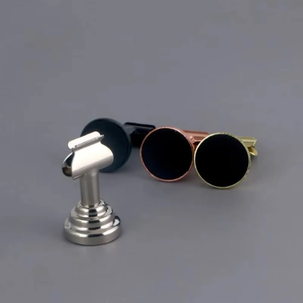 New Metal Table Number Holder Vertical Reusable Place Card Holder Circular Base Desktop Display Clip Restaurant Display