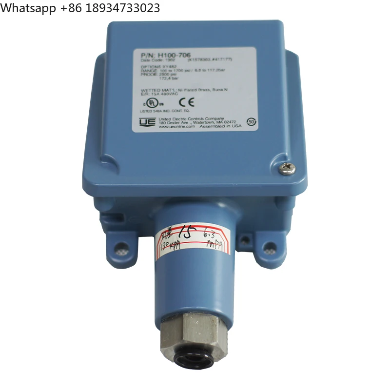 J120-194 Industrial Mechanical Pressure Switch for Air Compressor Pressure Sensors