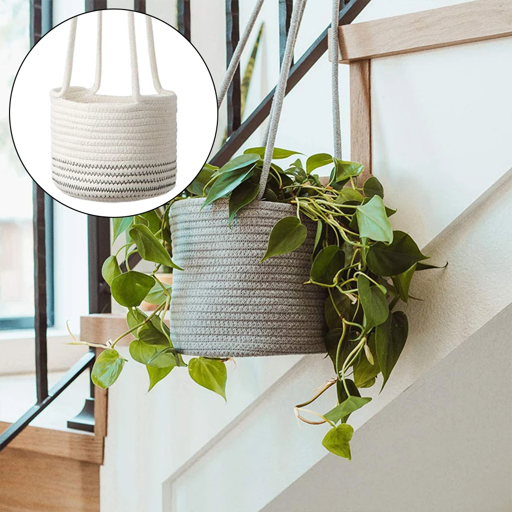 Macetas de flores blancas de amplia aplicación, macetas de cordón largo, fáciles de usar, materiales para jardines interiores y exteriores, Belleza