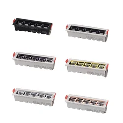 Lámpara COB de luz LED regulable, foco de luz descendente, 10W, 20W, 30W, rejilla, lámpara de araña, luz de flor de cielo, Bombilla de iluminación para habitación de AC110V-220V