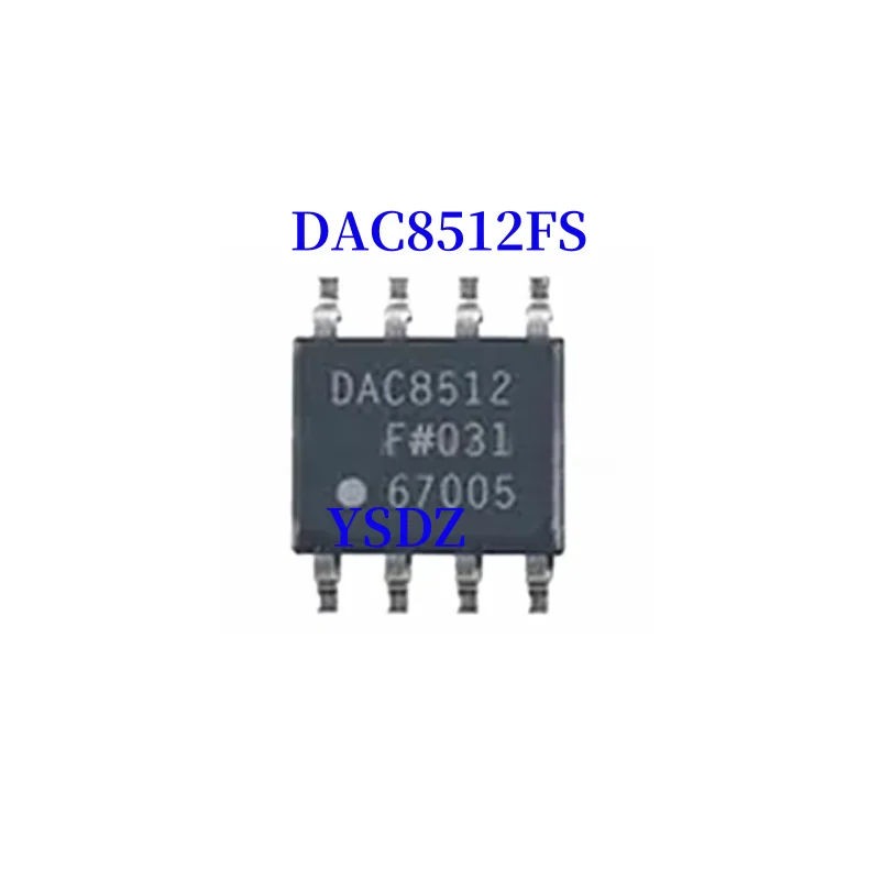 5PCS/LOT DAC8512FS DAC8512F DAC8512FSZ DAC8512 SOP8 In Stock