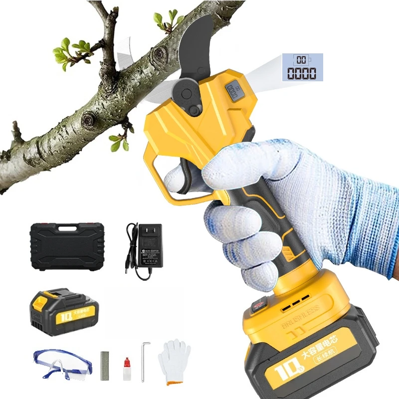 5.0 Electric Pruning Shears Tesoura De Poda A Bateria Tijeras De Podar Con Batería Tesoura De Poda Elétrica Snoeischaar Op Accu