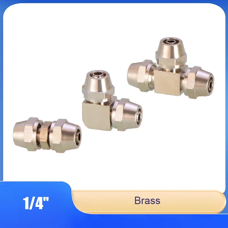 موصل تنقية المياه 2 دقيقة موصل سريع 3-Way الكوع تصفية موزع المياه ملحقات أنابيب البولي ايثيلين #1