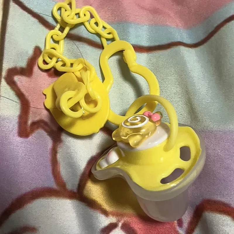 Japanese Style Adult ABDL Pacifier Soft Bow Cartoon Candy Bunny Cosplay Party Cute Decoration Clothing Accessories