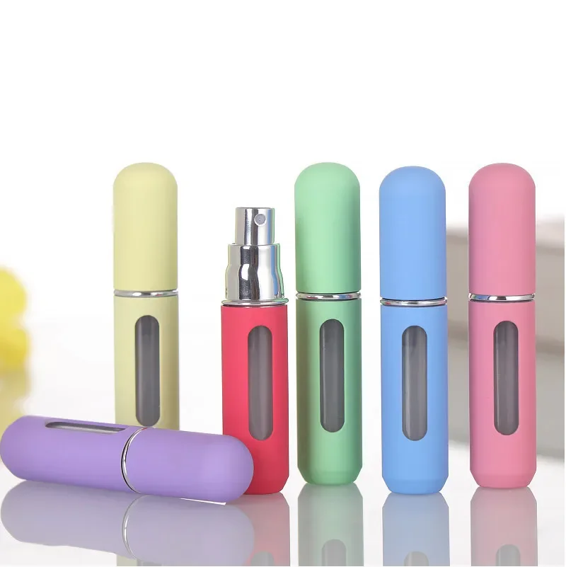 xiaomi Portable 5ml Mini Refillable Spray Atomizer Bottle Bottom Filling Perfume Jar Scent Pump Empty Cosmetic Containers Travel