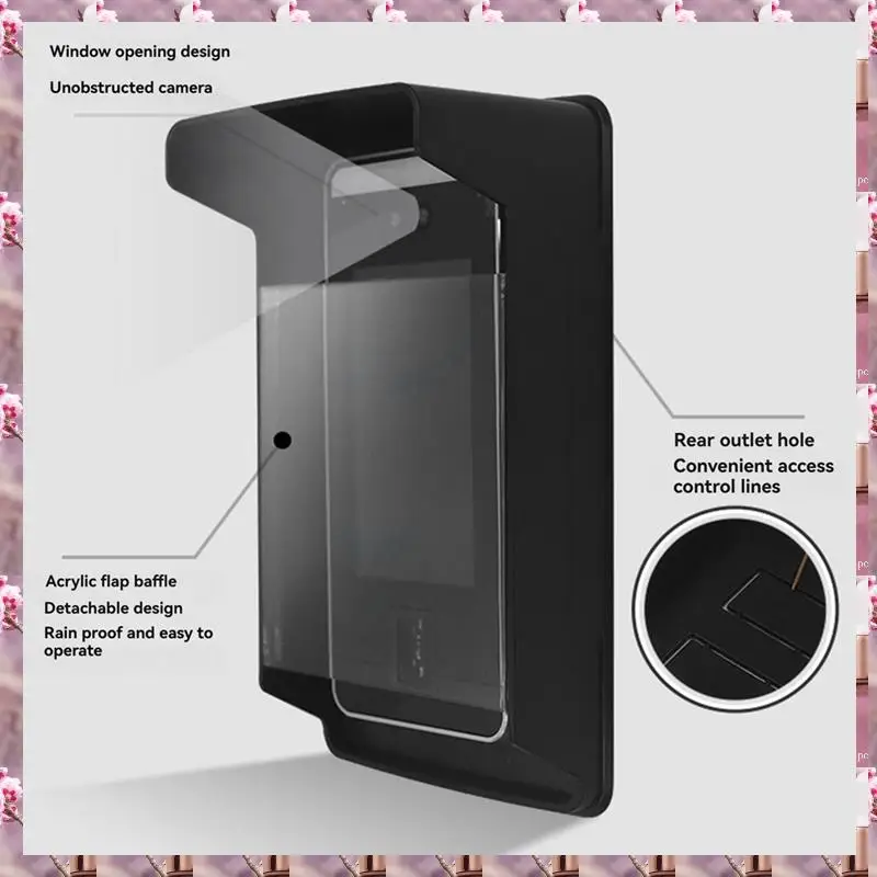2025 Waterproof Case Rain Protector Outdoor Rainproof Cover Protection Access Control Keypad Doorbell Card Reader Sun Shell,Wate