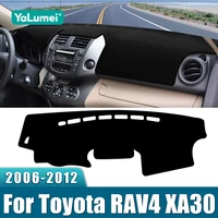Para Toyota RAV4 XA30 2006 2007 2008 2009 2010 2011 2012 RAV 4 salpicadero de coche evitar cubierta de luz alfombrilla Anti-UV alfombras antideslizantes