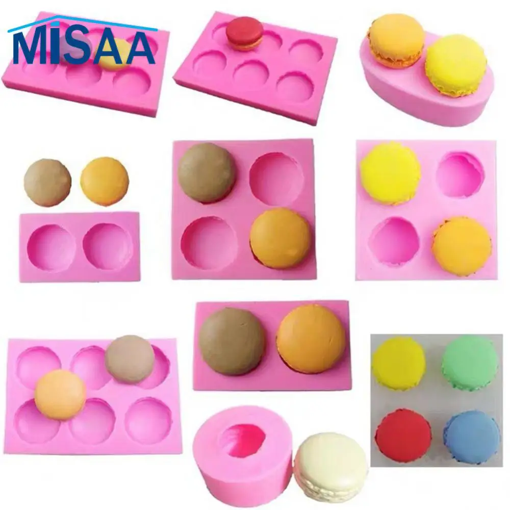 Macaron Silicone Mould Easy Clean Food Grade Macarons Shaped Kitchen Gadgets Cake Decorating Moulds Long Service Life