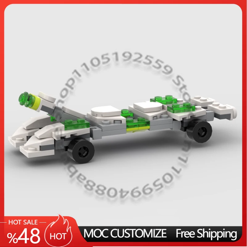 

Набор из 75 деталей: Трансформирующаяся машинка Speed King в стиле Тигра, модульный конструктор MOC, креативный дизайн, простая сборка, игрушка DIY, подарок на день рождения