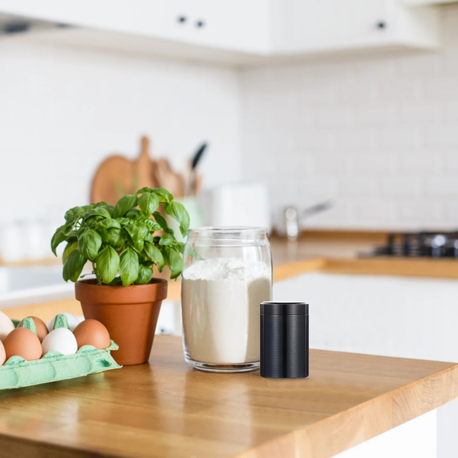 

2Pcs Tea Canister Premium Titanium-Aluminium Alloy Small Exquisite Storage Container for Tea Coffee Beans Home Kitchen