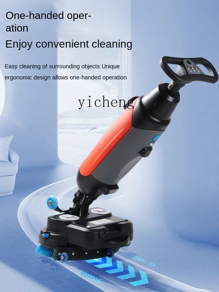 XL Small Washing Machine Commercial Industrial Workshop Restaurant Hand Push Suction Mop Integrated Mopping Machine