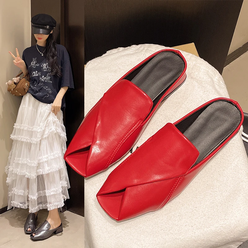 2026 Frühjahrskollektion: Neue schlanke High Heels mit flachem Ausschnitt, sexy schwarze spitze bequeme vielseitige Einzelschuhe