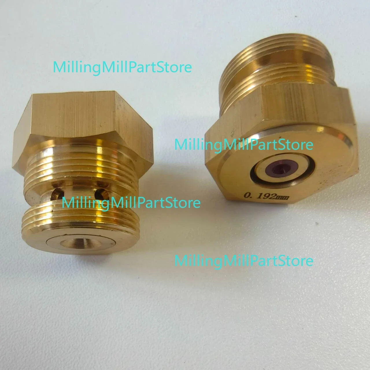 WEDM Parts Ruby Molybdenum Wire Guider 0.192mm/0.195mm Water Spray Cooling Plate for  Medium Speed EDM Wire Cut Machine