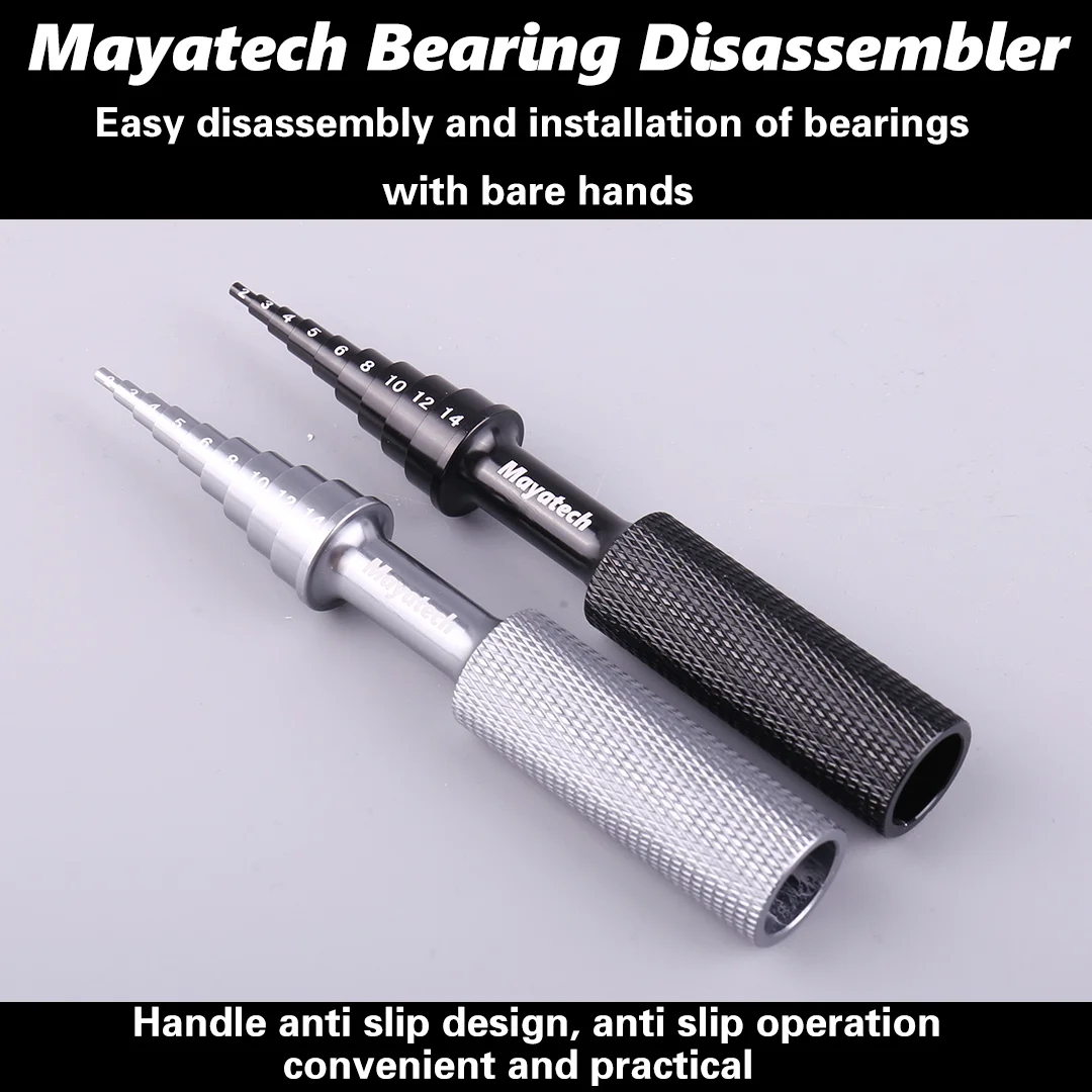 Mayatech fácil rc rolamento de esferas driver instalar & remover ferramenta od 2-14mm extrator de remoção para modelo carro helicóptero manutenção