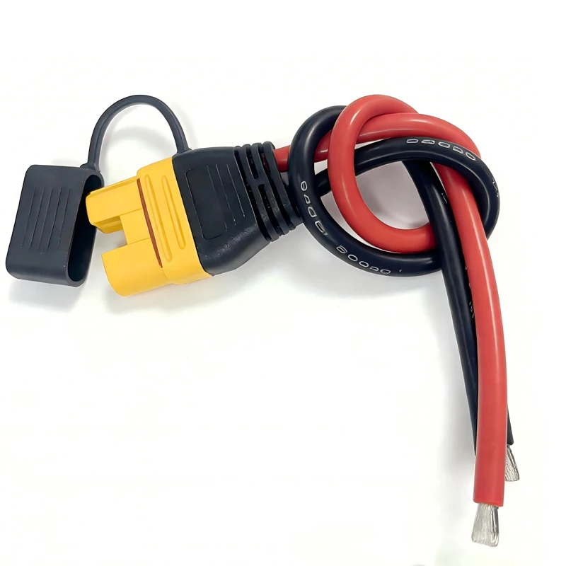 1PCS AS150U Female Connector Adapter w Lid Anti-Spark 8AWG Silicone Wire 350mm Power Cable for Farm Plant Protection Drone