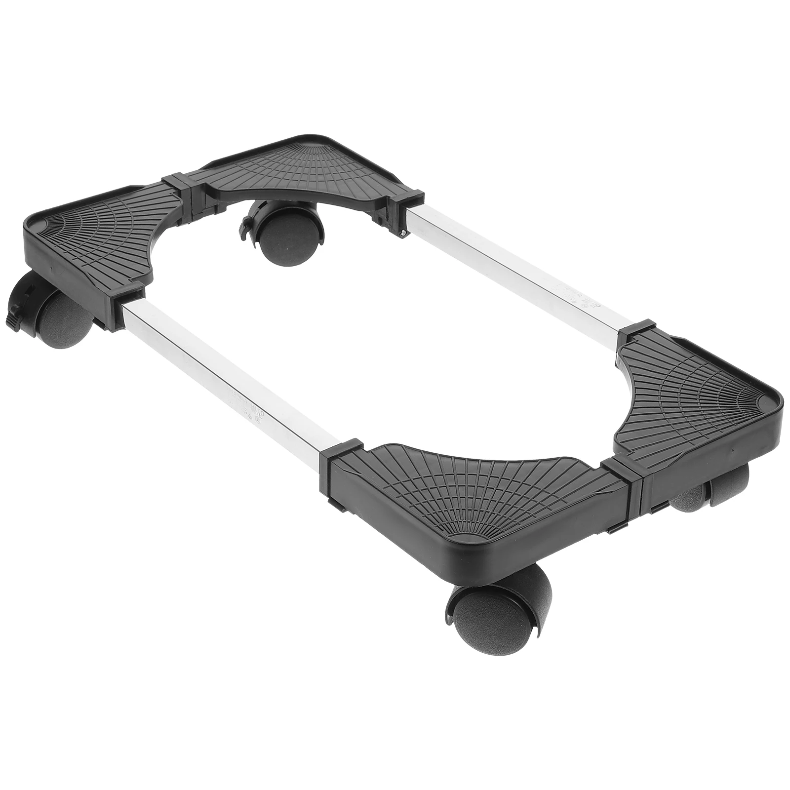 

Computer Tower Stand High Grade PP Stainless Steel Rolling Stand under Desk with Wheels for PC Heat Dissipation Computer Cart