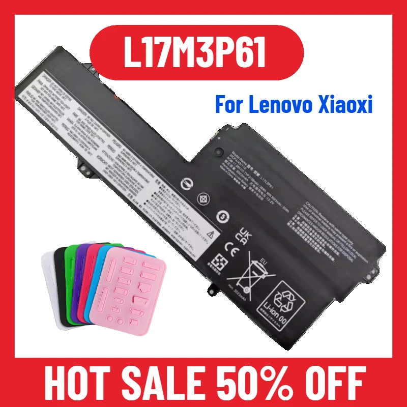 

7630mAh for Lenovo Xiaoxin 7000-13 720-12IKB L17L3P61 L17M3P61 Laptop Batteries