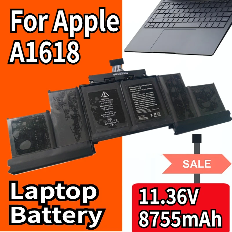 

New A1618 Battery For Apple MacBook Pro 15" Retina A1398 2015 Year 020-00079 MJLQ2LL/A MJLT2LL/A