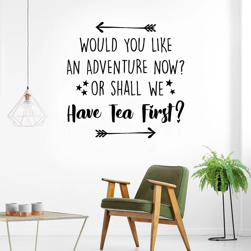 1PC Cool Arrow Wall Stickers Decorative Sticker Home Decor Living Room Decor Wall Stickers Waterproof Wallpaper