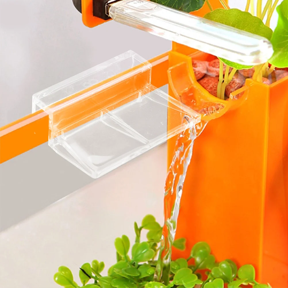 

12Pcs Fish Tank Cover Holders Sturdy Acrylic Rack for Aquarium Lid Support Glass Cover Clips Aquarium Supplies