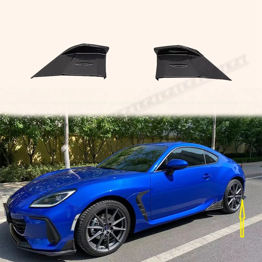 

For 2022+ Toyota GR86 BRZ ZD8 ZN8 T Style Carbon Fiber Rear Bumper Spat Add on