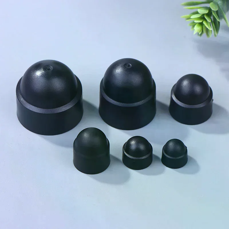10pc M4 M5 M6 M8 M10 M12 Bolt Nut Dome Protection Caps Covers Exposed Hexagon Plastic Screw Protection Covers