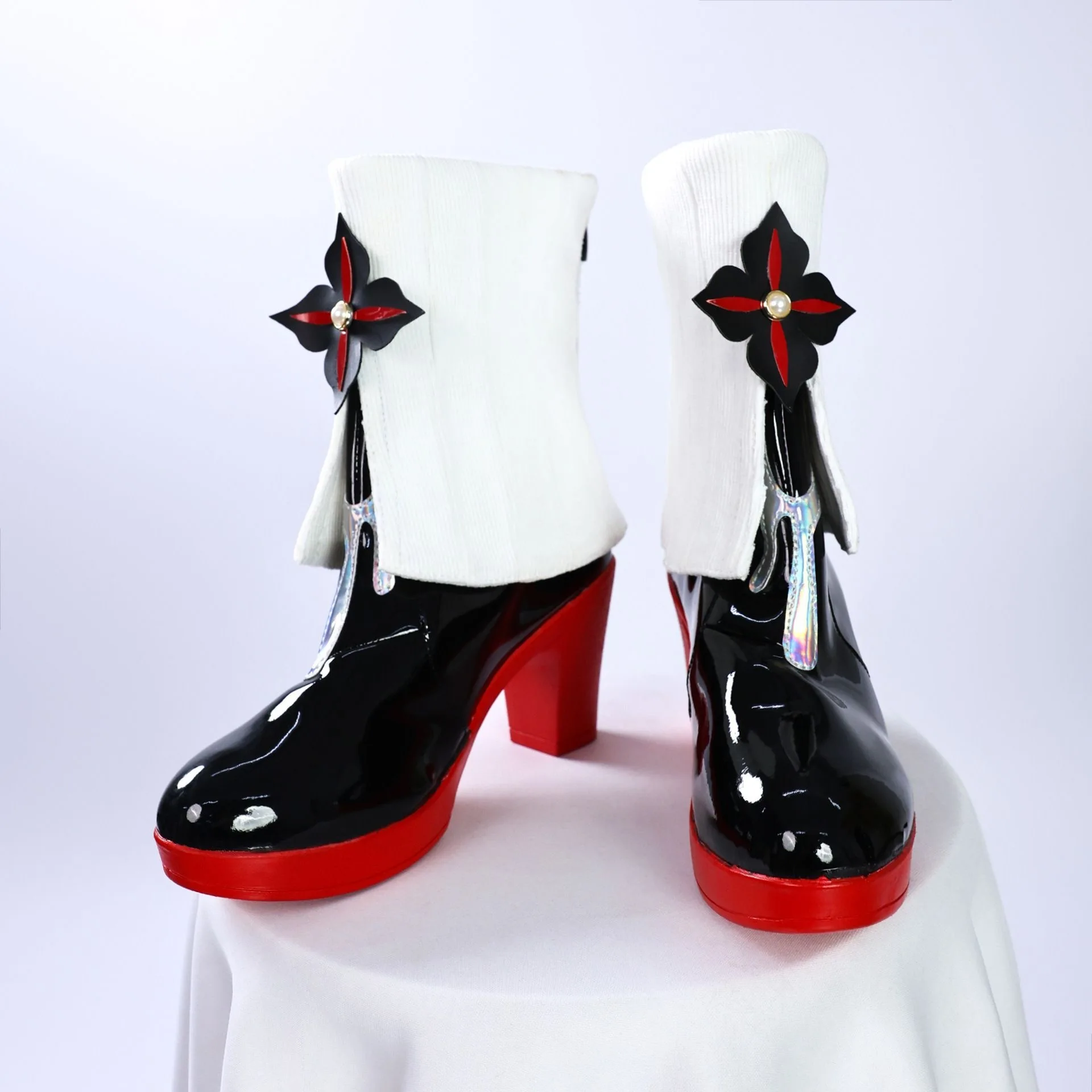 Honkai Star Rail Evernight Cosplay Buty do Gry Anime Evernight Akcesoria Rekwizyty Kostiumy Halloween dla Kobiet i Mężczyzn