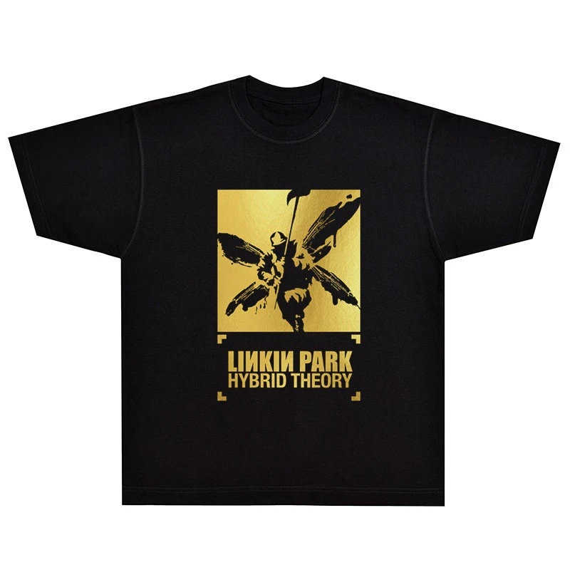 Rock Band Linkin Park Fan Memorial Culture Short Sleeve, Men and Women Can Wear A Loose Size Casual Culture T-shirt