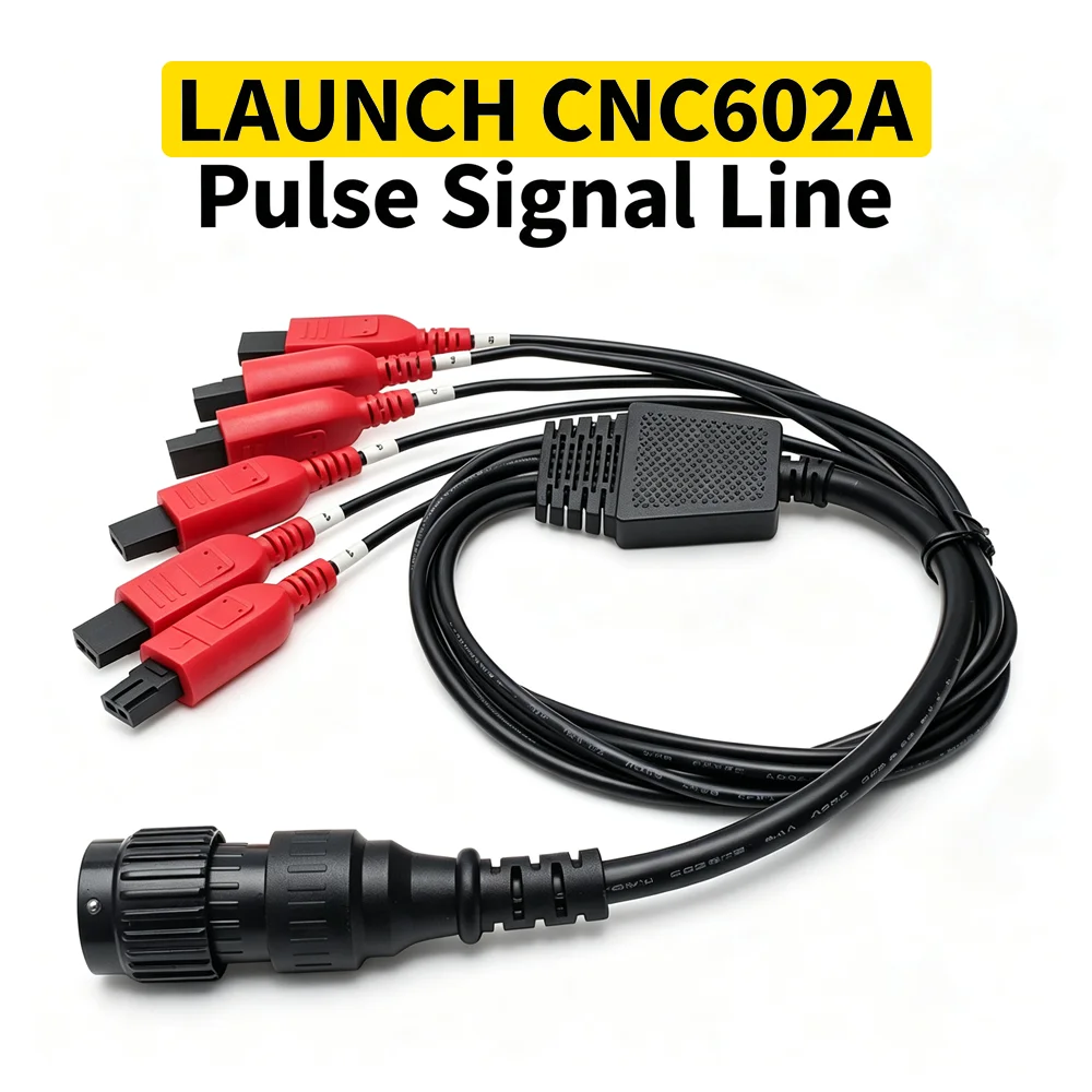 For LAUNCH CNC602A Pulse Signal Cable for CNC602A Fuel Injector Cleaning Testing Machine Dedicated Pulse Line Signal Line