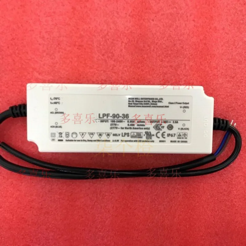 EE   for Meanwell LPF-90-36 36V 2.5A LED Waterproof Power Supply