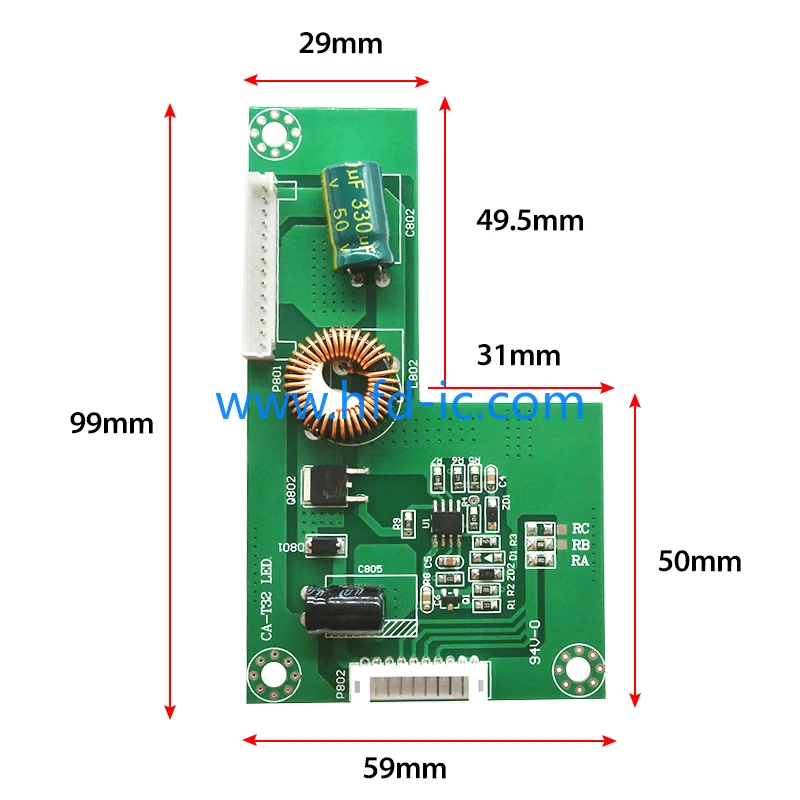 CA-T32 LED New substitute constant current board Leroy LED32C350 constant current board