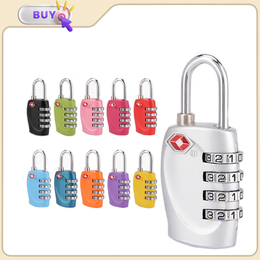 

TSA password Customs padlock manufacturers direct sales explosive luggage customs password lock anti-theft lock TSA