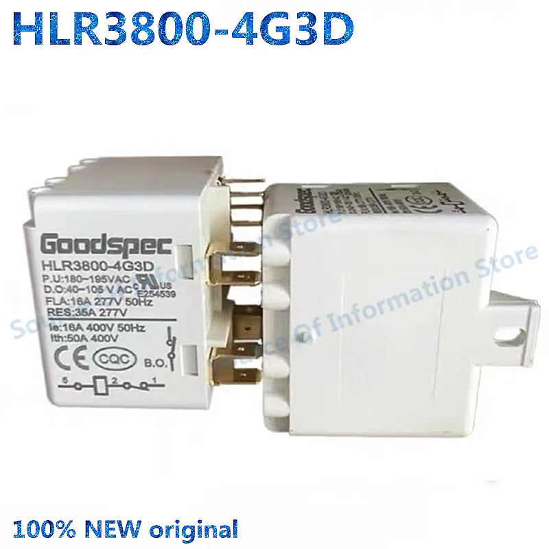 HLR3800-4G3D Air Conditioner Refrigerator Freezer Ice Maker Compressor Relay Starter Goodspec