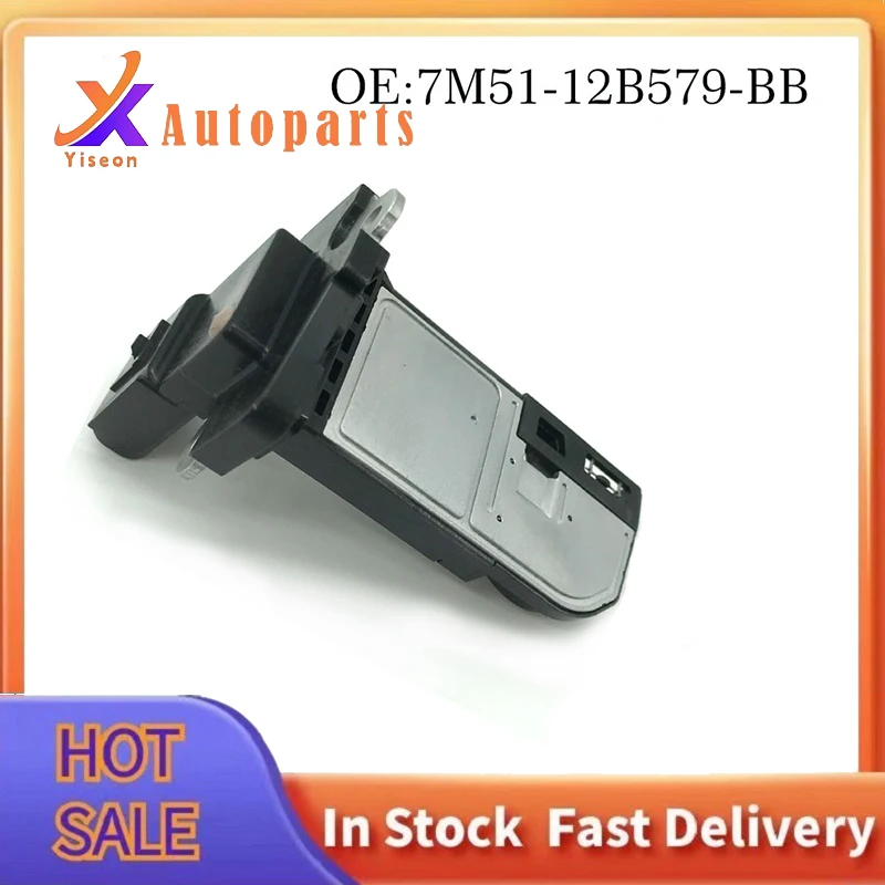 

7M51-12B579-BB 7M51 12B579 BB Mass Air Flow Meter For Ford Focus C-Max Kuga Volvo C30 S40 V50 Opens In A New Window Or Tab