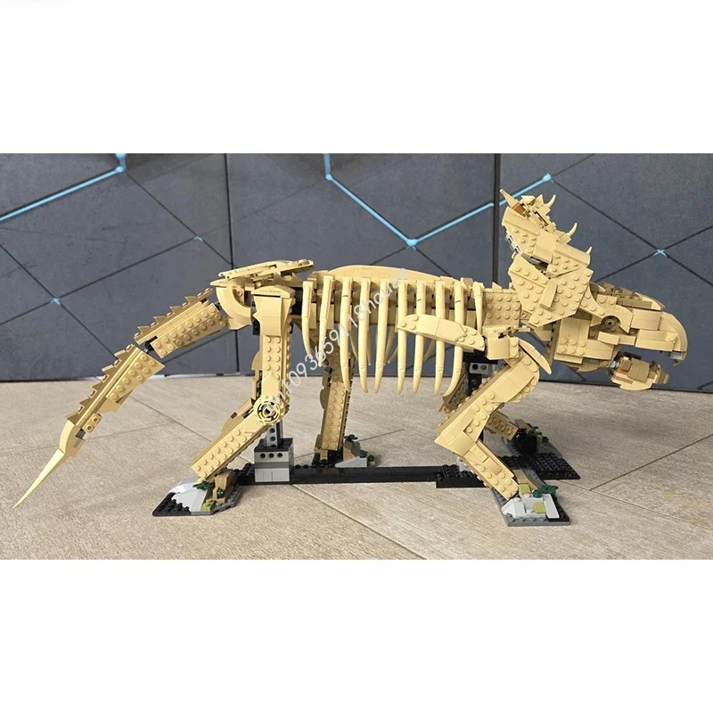 1266pcs MOC Pachyrhinosaurus Dinosaurs Building Blocks to Develop Patience and Concentration STEM Educational Christmas toy Gift