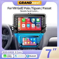 GRANDnavi Android13 Radio de coche GPS para VW Volkswagen Skoda Octavia Golf 5 6 Touran Passat B6 Polo Jetta 2Din reproductor Multimedia