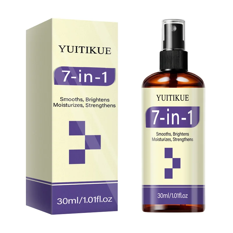 YUITIKUE 7-in-1 Nagelreparatur-Spray 30ml Biotin Keratin Stärken Aufhellen Befeuchten für Rissige Dünne Hand- und Fußnägel Pflegespray – Detail 6